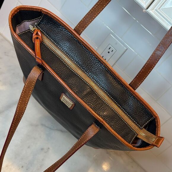 Dooney & Bourke Purse Handbag Pocketbook Pebbled Leather Charleston Tote Bag - Picture 12 of 16